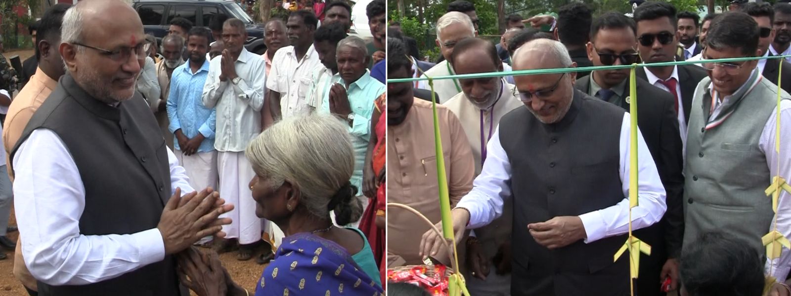 Indian-Funded Housing Project Inspected by VP